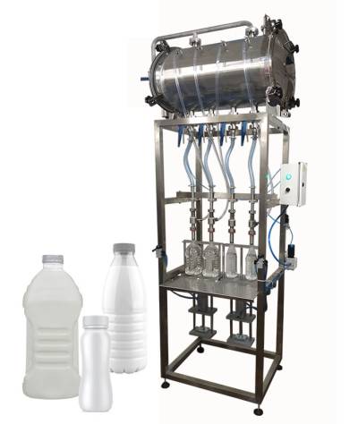 SEMI-AUTOMATIC BOTTLE FILLING MACHINE DV-11