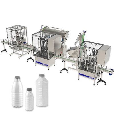 LIGNE DE REMPLISAGE LINÉAIRE EN BOUTEILLES EN PET ’’LFC’’ LIGNE DE REMPLISAGE LINÉAIRE EN BOUTEILLES EN PET ’’LFC’’