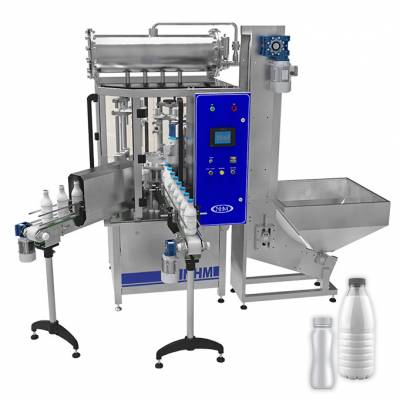 La ligne de remplissage des bouteilles en verre / PET / HDPE La ligne de remplissage des bouteilles en verre / PET / HDPE
